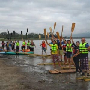 Balsa de Bambú Santiago Nuevo León