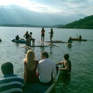 Kayak en La Presa de la Boca Santiago